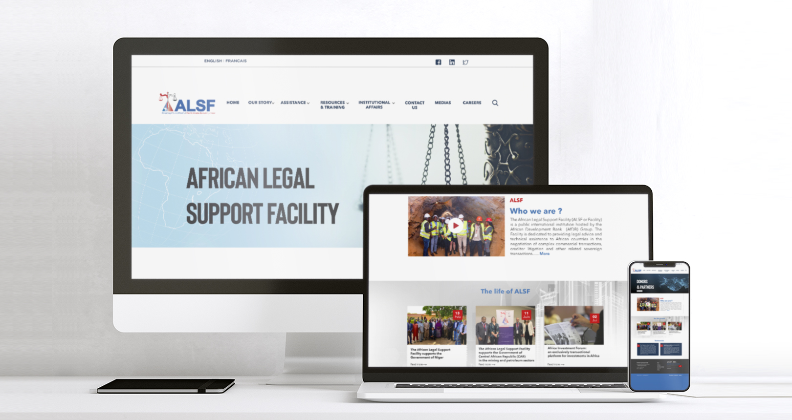 ALSF – Site Web