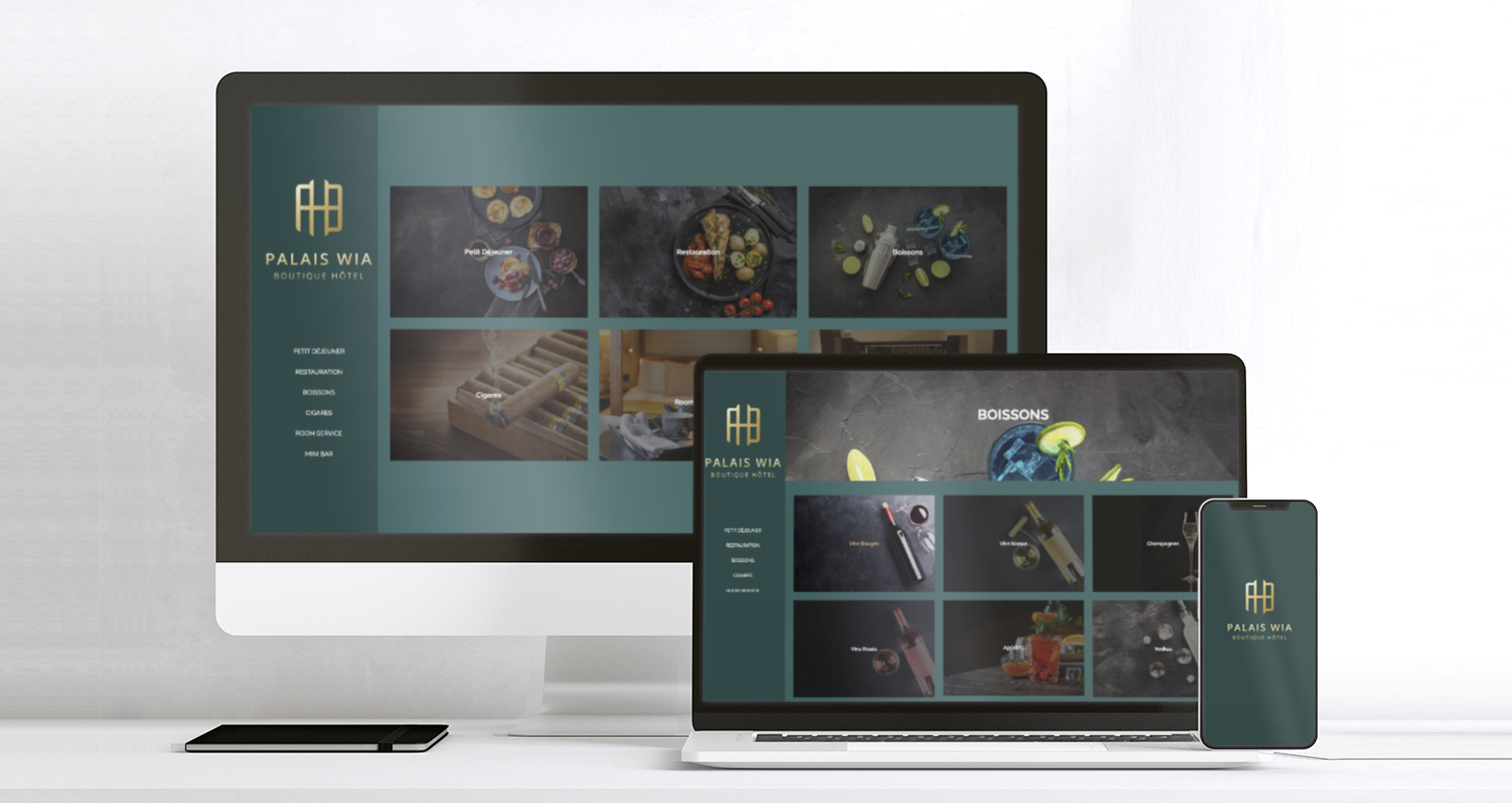WIA – Application Menu Restaurant